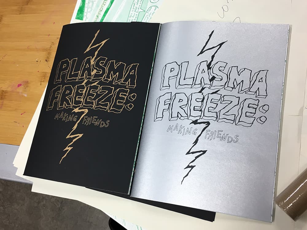 PLASMA FREEZE : Making Friends (comic)